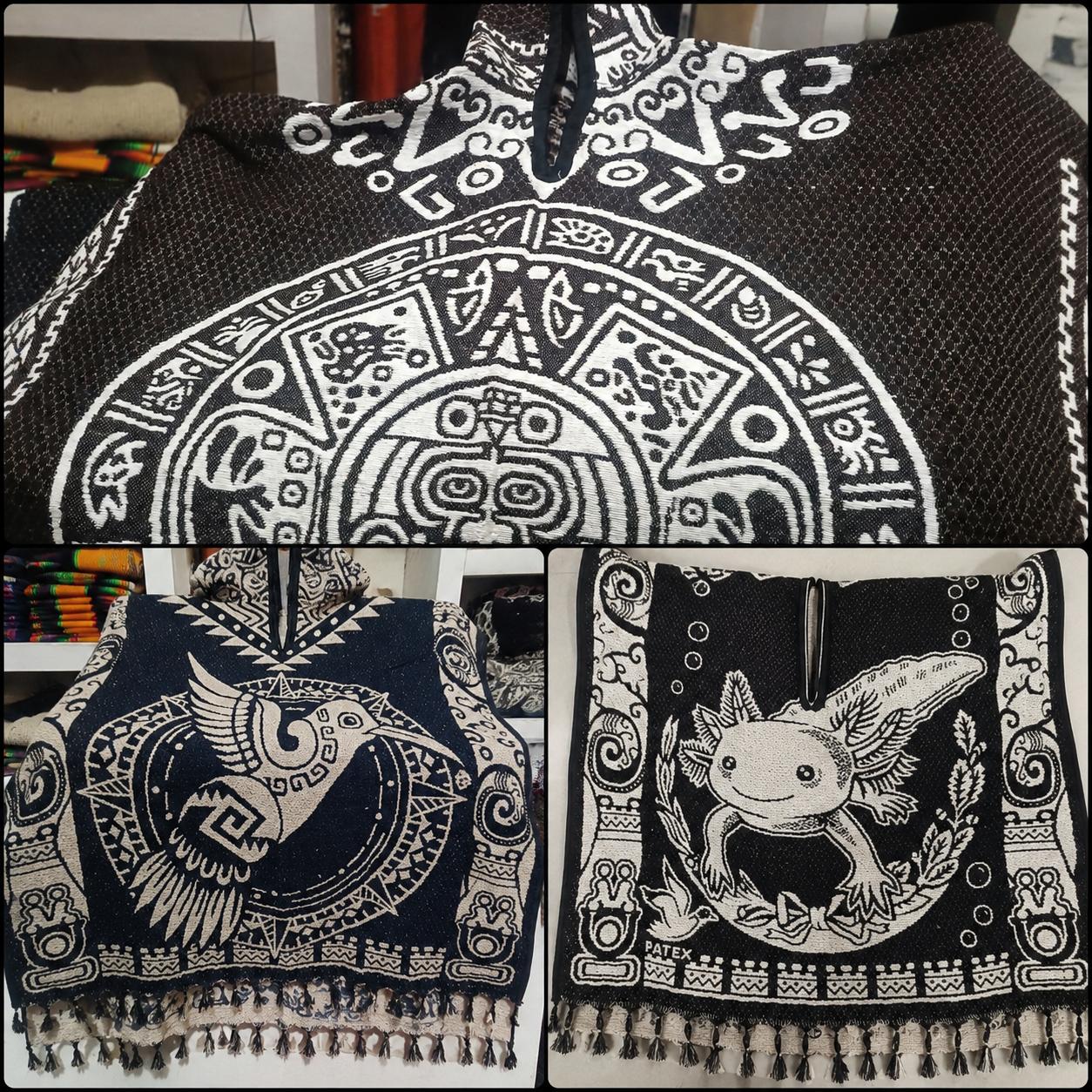 Ponchos Artesanales de Diseño Ancestral - Image 2